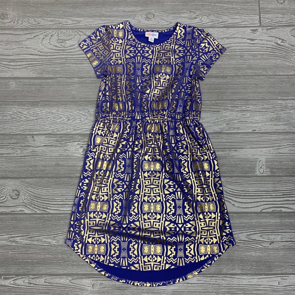 LuLaRoe Other - EUC LuLaRoe girls Mae Dress size 10